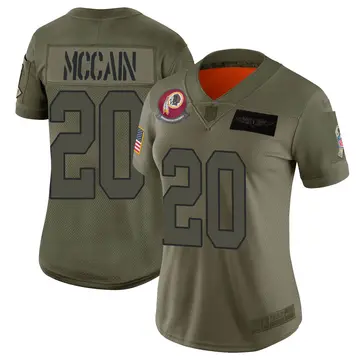 Nike Bobby McCain Women's Limited Washington Commanders Camo 2019 Salute to Service Jersey