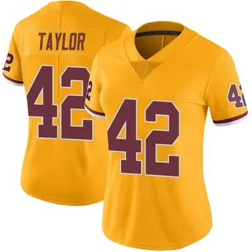 Nike Charley Taylor Women's Limited Washington Commanders Gold Color Rush Jersey