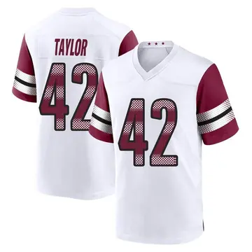 Nike Charley Taylor Youth Game Washington Commanders White Jersey