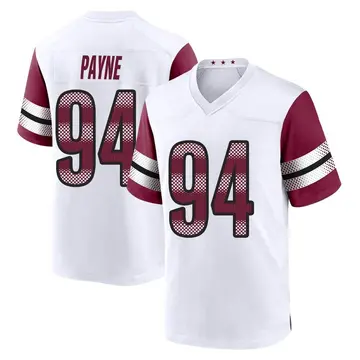 Nike Daron Payne Youth Game Washington Commanders White Jersey