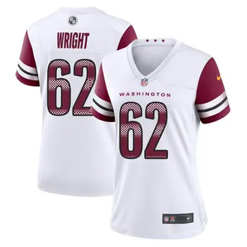 Nike Gabe Wright Women's Game Washington Commanders White Jersey