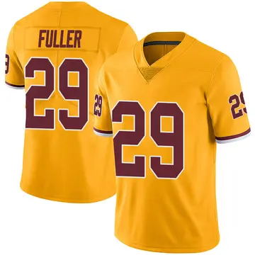 Nike Kendall Fuller Men's Limited Washington Commanders Gold Color Rush Jersey