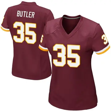 Nike Percy Butler Women's Game Washington Commanders Burgundy Team Color Jersey